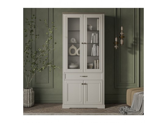 Шкаф с витриной 2V2D1S TOSCANA в Набережных Челнах