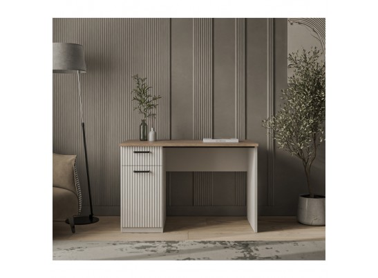 VINATI, Стол письменный 1D1S. Цвет ПЕРСИДСКИЙ ЖЕМЧУГ/ АМАРОК