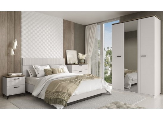 Спальный гарнитур VINATI Вариант 2 ПЕРСИДСКИЙ ЖЕМЧУГ/ АМАРОК