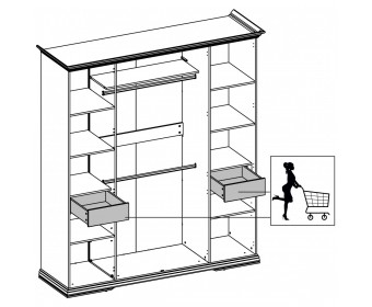 SEVILLA, Ящик 50. Цвет БЕЛЫЙ