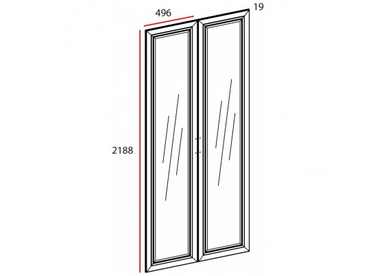 SEVILLA, Фасад 100 Z. Цвет БЕЛЫЙ