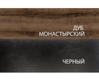 Полка навесная ВТ, JAGGER, цвет Дуб монастырский /Черный
