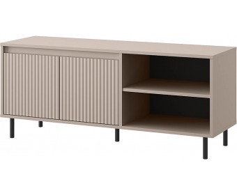 MONA Тумба RTV 2D2N. Цвет ГЛИНЯНЫЙ СЕРЫЙ