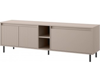 MONA Тумба RTV 3D2N. Цвет ГЛИНЯНЫЙ СЕРЫЙ