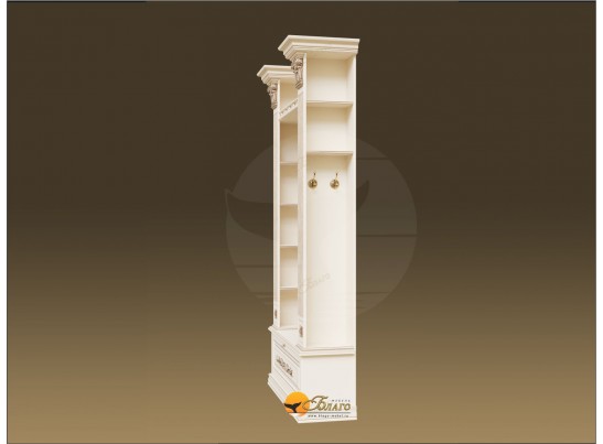 Прихожая Б11.4-10 с капителями Карамель/патина золото в Набережных Челнах