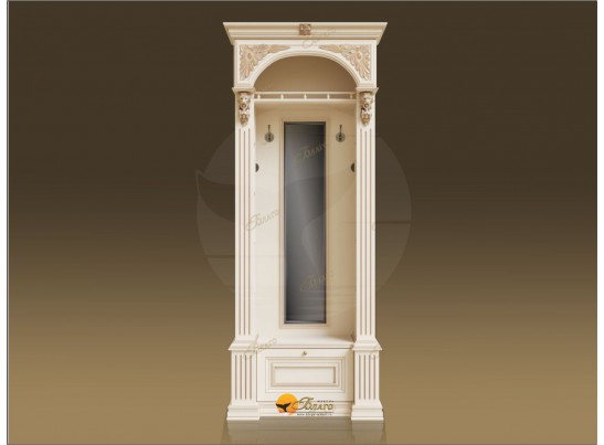 Прихожая Б11.8-1 с зеркалом Карамель/патина золото в Набережных Челнах