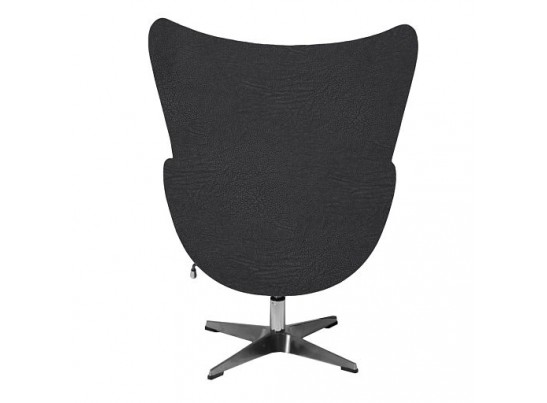 Кресло EGG STYLE CHAIR черный, экокожа