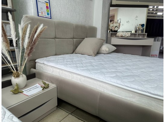 Кровать 140*200 Bravo Тиана Дуб Бонифаций/Вольфрам