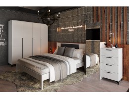 Спальня «Брента» Белый