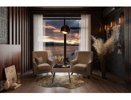 Брента - Стол журнальный - жемчуг