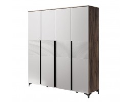 Брента Шкаф распашной ШР-4 - жемчуг