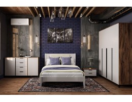 Спальня «Брента» Жемчуг