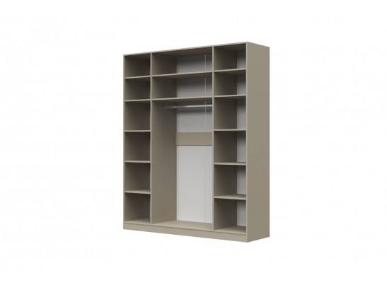 Вива - Шкаф распашной ШР-4 Мокко глянец в Набережных Челнах