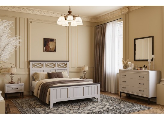 Кровать Грация-5 льняной в Набережных Челнах