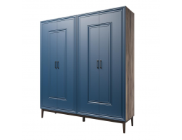 Гориция - Шкаф распашной ШР 4 Сапфировый