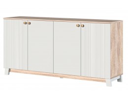 Ланзетти Тумба 4 двери - жемчуг