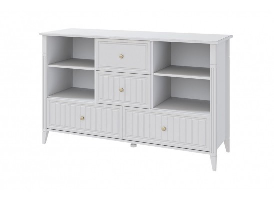 Мэгги (Белый) - Комод 2 двери, 4 ящика в Набережных Челнах