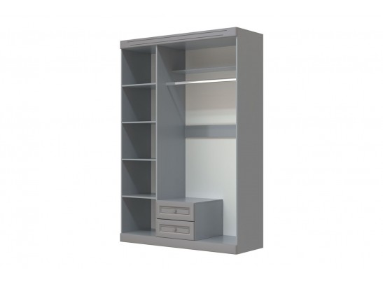 Олимп Шкаф распашной ШР-3 - антрацит в Набережных Челнах