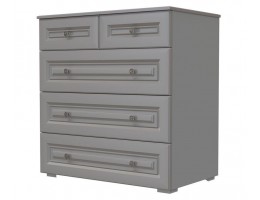 Олимп Комод 5 ящиков - антрацит Олимп Комод 5 ящиков - антрацит