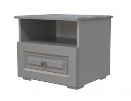 Олимп - Тумба прикроватная - антрацит Олимп - Тумба прикроватная - антрацит