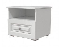 Олимп - Тумба прикроватная - белый Олимп - Тумба прикроватная - белый