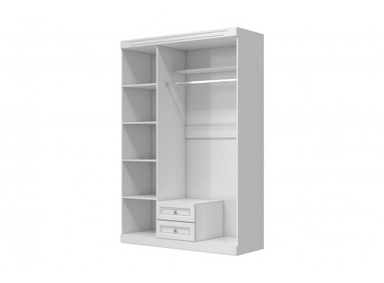 Олимп Шкаф распашной ШР-3 - белый в Набережных Челнах Олимп Шкаф распашной ШР-3 - белый в Набережных Челнах