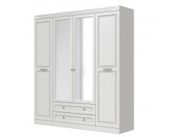 Олимп Шкаф распашной ШР-4 - белый Олимп Шкаф распашной ШР-4 - белый