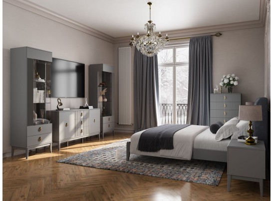 Спальня «Фарго» (антрацит) в Набережных Челнах