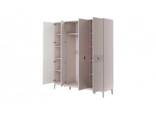 Фарго (льняной) - Шкаф распашной ШР-4 в Набережных Челнах