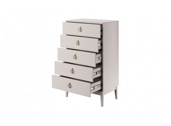 Фарго (льняной) Комод 5 ящ. в Набережных Челнах