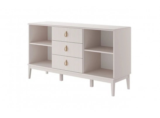 Фарго (льняной) Комод 2 дв., 3 ящ. в Набережных Челнах