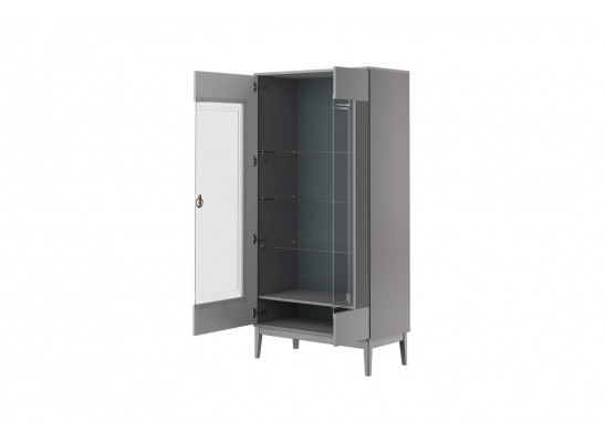 Фарго (антрацит) - Шкаф-витрина, ШР-2 в Набережных Челнах