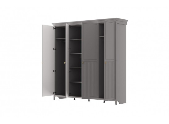 Никеа (антрацит) - Шкаф-распашной ШР-4 в Набережных Челнах