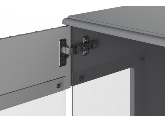 Фарго (антрацит) Тумба-бар 4дв.-2ящ