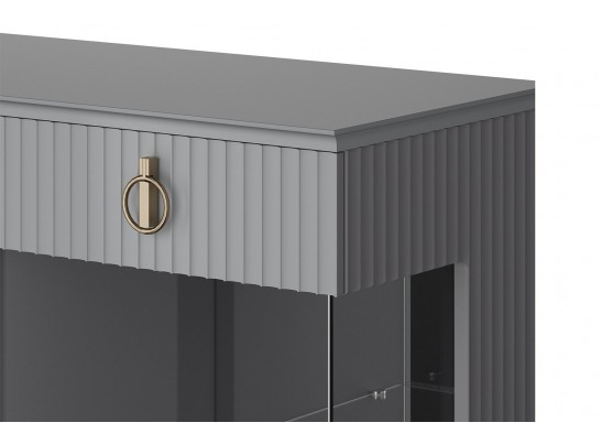 Фарго (антрацит) Тумба-бар 4дв.-2ящ