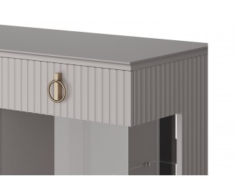 Фарго (льняной) Тумба-бар 4дв.-2ящ