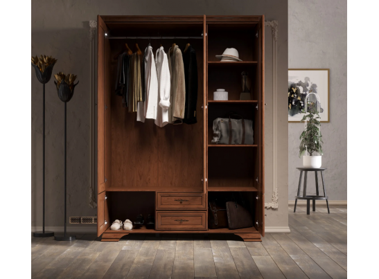 Шкаф трехдверный S320-SZF5D2S KENTAKI