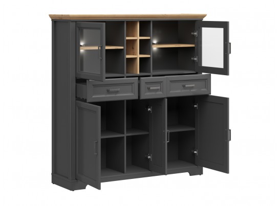 Шкаф с подсветкой REG2W3D3S Jasmin в Набережных Челнах