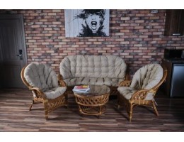 Комплект для отдыха Черчилль с трехместным диваном