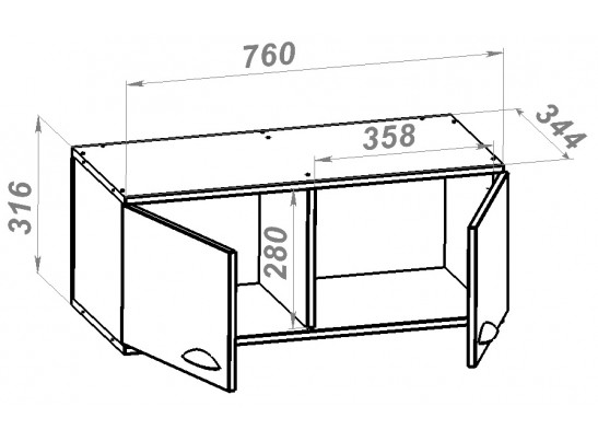 Навес межстоечный Modul 6 в Набережных Челнах