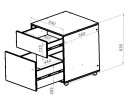 Тумба с ящиками Modul 10 в Набережных Челнах