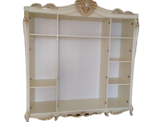 Джоконда Шкаф 4-х дверный с зеркалом в Набережных Челнах