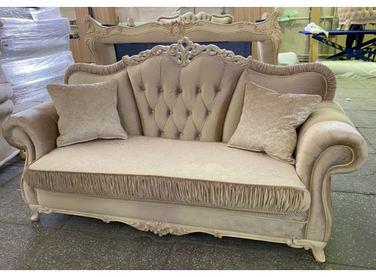 Диван раскладной Патрисия, серый глянец