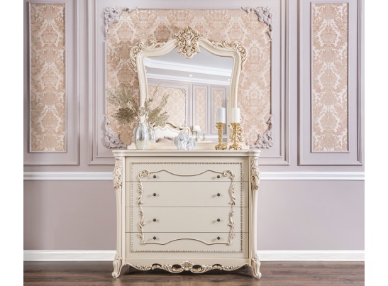 ДЖОКОНДА зеркало для комода, крем