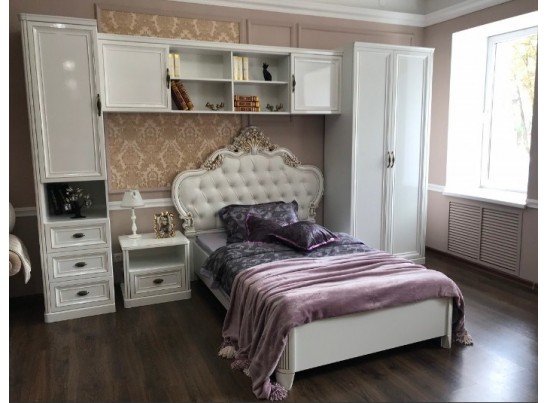 Секция навесная НАТАЛИ, белый глянец