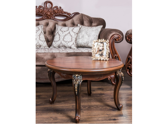 Стол журнальный круглый ИЛОНА, караваджо