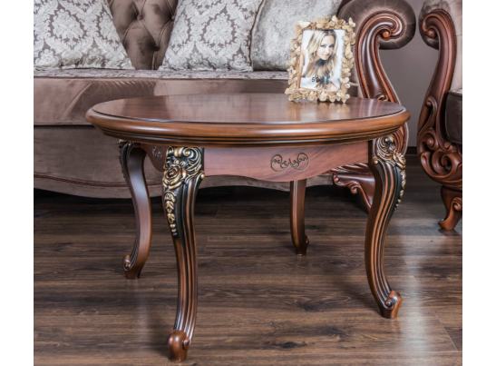 Стол журнальный круглый ИЛОНА, караваджо