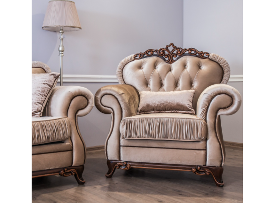 Кресло Патрисия, караваджо глянец