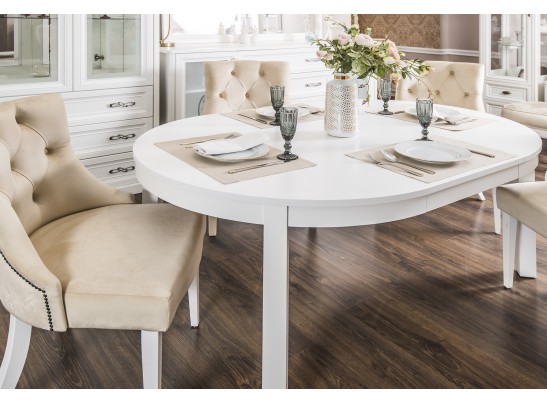 Стол Мишель, белый матовый