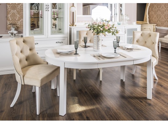 Стол Мишель, белый матовый